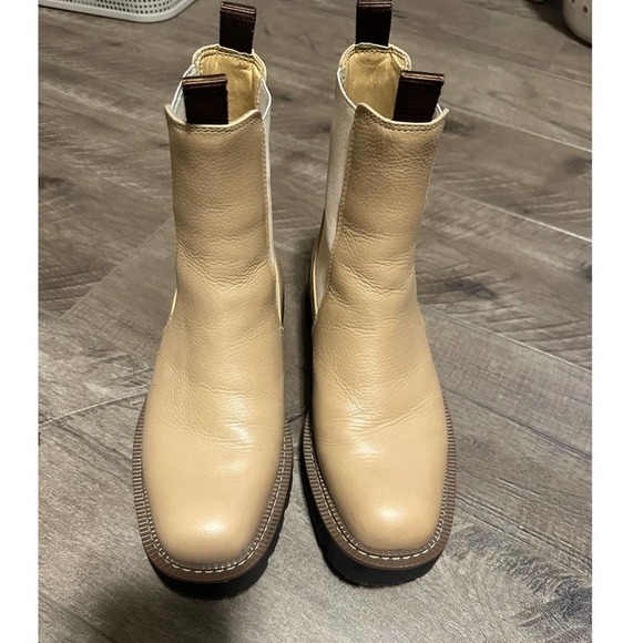 Sam Edelman Laguna Lug Sole Boot 7.5 Tan - Picture 2 of 3